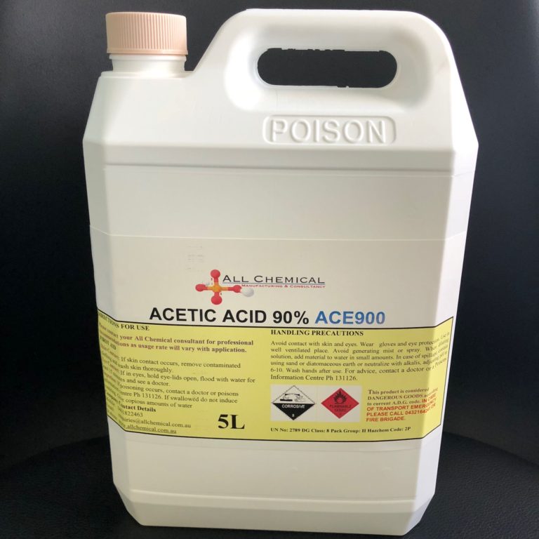 Acetic Acid 90 Food Grade for Sale Australia All Chemical