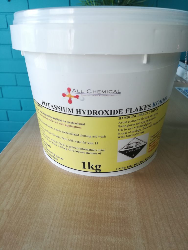 Potassium Hydroxide Caustic Potash (Flakes) All Chemical
