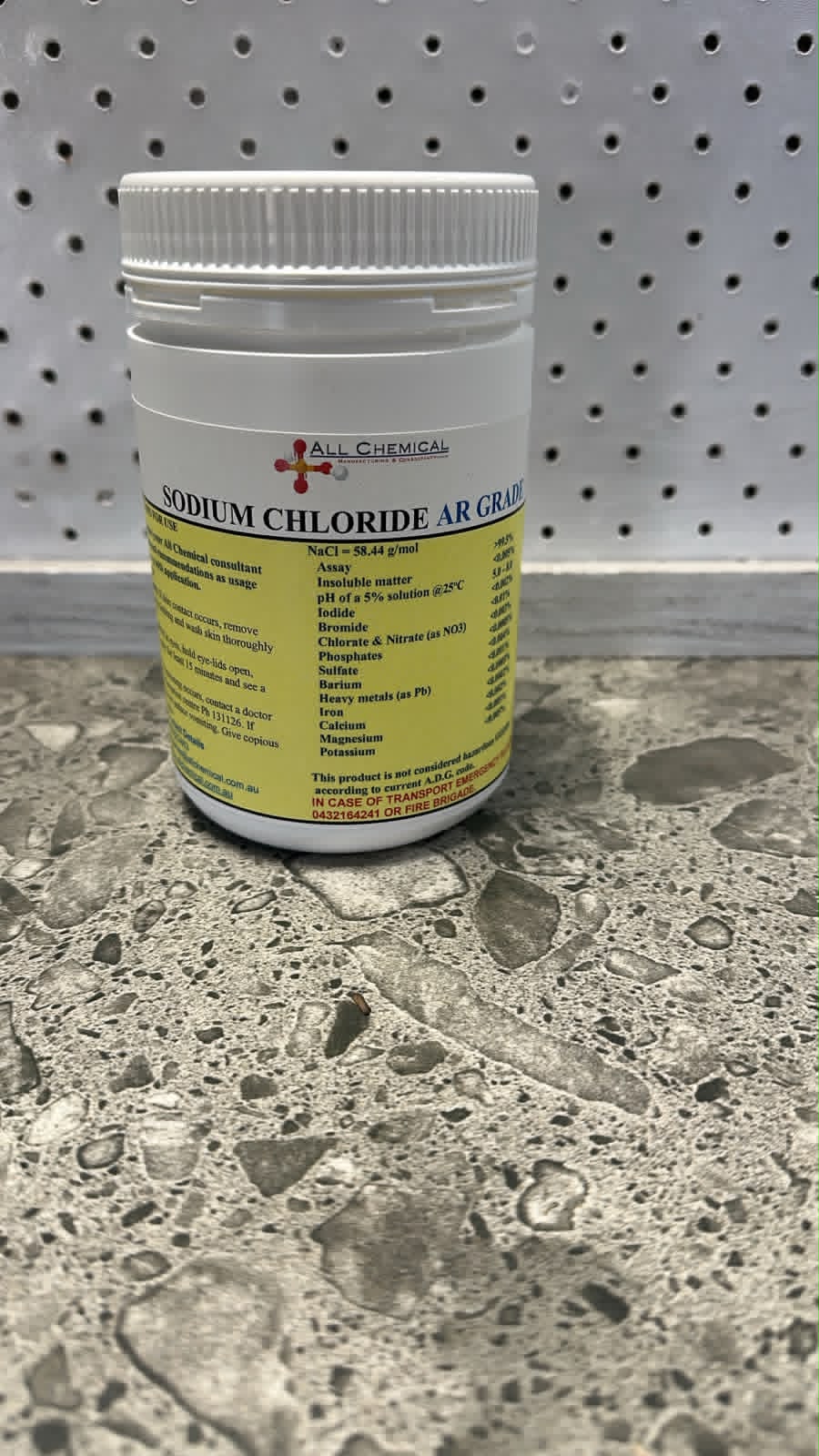 Sodium Chloride AR Grade